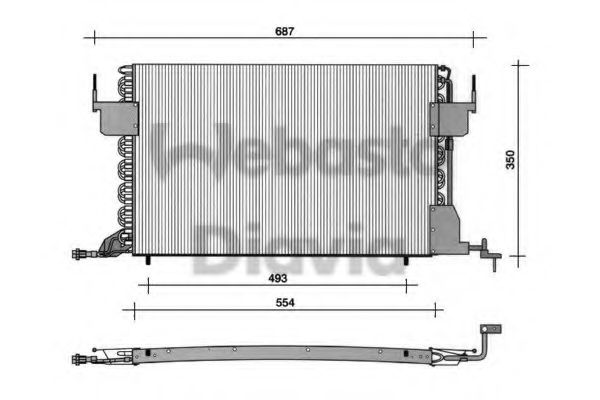 WEBASTO 82D0225021A Конденсатор, кондиционер для PEUGEOT (Пежо) WEBASTO 82D0225021A Конденсатор, кондиционер для PEUGEOT (Пежо)