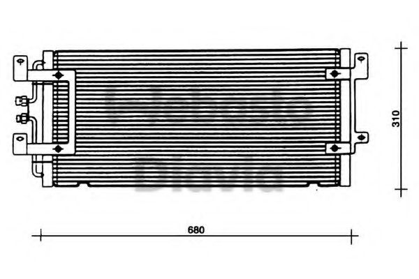 WEBASTO 82D0225075A Конденсатор, кондиционер для VOLKSWAGEN LT 28-50 (Фольксваген Лт 28-50) WEBASTO 82D0225075A Конденсатор, кондиционер для VOLKSWAGEN LT 28-50 (Фольксваген Лт 28-50)