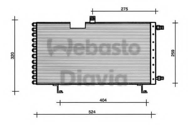 WEBASTO 82D0225175A Конденсатор, кондиционер для PEUGEOT (Пежо) WEBASTO 82D0225175A Конденсатор, кондиционер для PEUGEOT (Пежо)