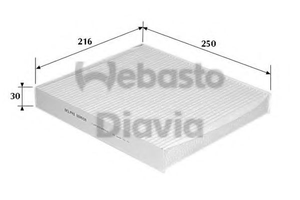 WEBASTO 82D0325111A Фильтр, воздух во внутренном пространстве для VOLKSWAGEN (Фольксваген) WEBASTO 82D0325111A Фильтр, воздух во внутренном пространстве для VOLKSWAGEN (Фольксваген)