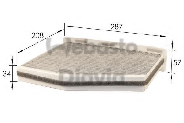 WEBASTO 82D0325174CA Фильтр, воздух во внутренном пространстве для VOLKSWAGEN PASSAT (Фольксваген Пассат) WEBASTO 82D0325174CA Фильтр, воздух во внутренном пространстве для VOLKSWAGEN PASSAT (Фольксваген Пассат)