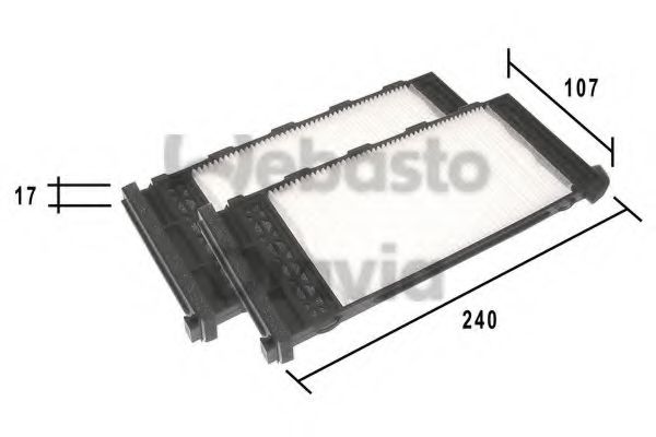 WEBASTO 82D0325181A Фильтр, воздух во внутренном пространстве для NISSAN PULSAR VI (Ниссан Пулсар vи) WEBASTO 82D0325181A Фильтр, воздух во внутренном пространстве для NISSAN PULSAR VI (Ниссан Пулсар vи)