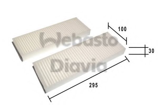 WEBASTO 82D0325188A Фильтр, воздух во внутренном пространстве для AUDI (Ауди) WEBASTO 82D0325188A Фильтр, воздух во внутренном пространстве для AUDI (Ауди)