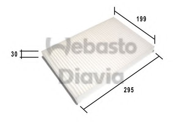 WEBASTO 82D0325189A Фильтр, воздух во внутренном пространстве для OPEL ASTRA H (Опель Астра н) WEBASTO 82D0325189A Фильтр, воздух во внутренном пространстве для OPEL ASTRA H (Опель Астра н)