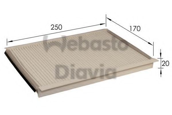 WEBASTO 82D0325221A Фильтр, воздух во внутренном пространстве для KIA (Киа) WEBASTO 82D0325221A Фильтр, воздух во внутренном пространстве для KIA (Киа)