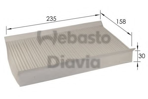 WEBASTO 82D0325225A Фильтр, воздух во внутренном пространстве для LAND-ROVER (Ланд-ровер) WEBASTO 82D0325225A Фильтр, воздух во внутренном пространстве для LAND-ROVER (Ланд-ровер)
