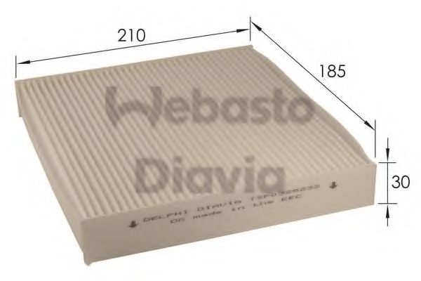 WEBASTO 82D0325232A Фильтр, воздух во внутренном пространстве для TOYOTA VITZ (Тойота/тоета Vитз) WEBASTO 82D0325232A Фильтр, воздух во внутренном пространстве для TOYOTA VITZ (Тойота/тоета Vитз)