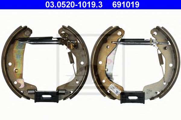 ATE 03.0520-1019.3 Тормозные колодоки для OPEL CORSA B STATION WAGON (Опель Корса б статион вагон) ATE 03.0520-1019.3 Тормозные колодоки для OPEL CORSA B STATION WAGON (Опель Корса б статион вагон)