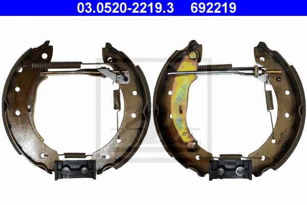 ATE 03.0520-2219.3 Тормозные колодоки для RENAULT LAGUNA I (Рено Лагуна 1) ATE 03.0520-2219.3 Тормозные колодоки для RENAULT LAGUNA I (Рено Лагуна 1)