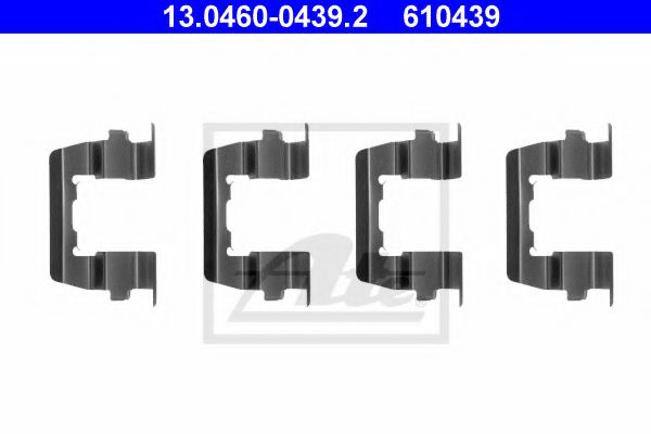ATE 13.0460-0439.2 Комплектующие, колодки дискового тормоза для HONDA ACCORD II (Хонда Аccорд 2) ATE 13.0460-0439.2 Комплектующие, колодки дискового тормоза для HONDA ACCORD II (Хонда Аccорд 2)