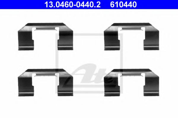 ATE 13.0460-0440.2 Комплектующие, колодки дискового тормоза для NISSAN PRIMERA (Ниссан Примера) ATE 13.0460-0440.2 Комплектующие, колодки дискового тормоза для NISSAN PRIMERA (Ниссан Примера)