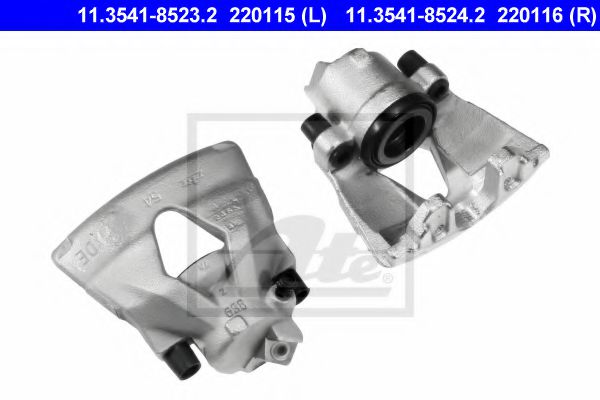 ATE 11.3541-8523.2 Тормозной суппорт для AUDI A3 (Ауди А3) ATE 11.3541-8523.2 Тормозной суппорт для AUDI A3 (Ауди А3)