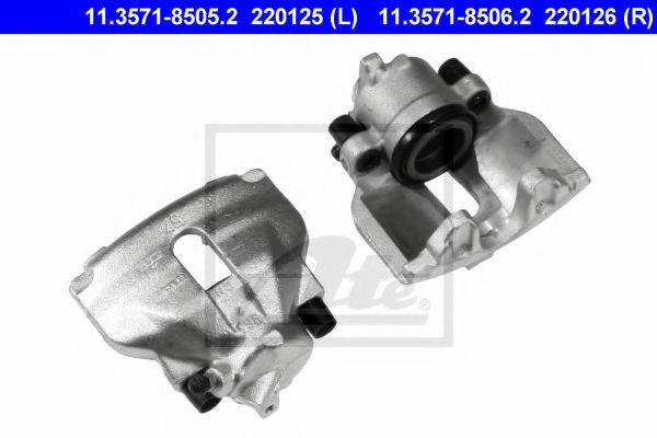 ATE 11.3571-8505.2 Тормозной суппорт для AUDI A6 (Ауди А6)