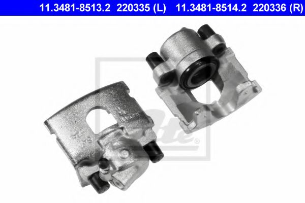 ATE 11.3481-8513.2 Тормозной суппорт для FORD FIESTA (Форд Фиэста) ATE 11.3481-8513.2 Тормозной суппорт для FORD FIESTA (Форд Фиэста)
