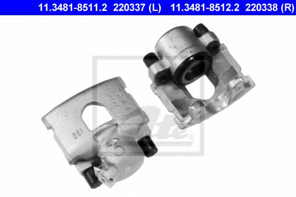 ATE 11.3481-8511.2 Тормозной суппорт для FORD FIESTA (Форд Фиэста) ATE 11.3481-8511.2 Тормозной суппорт для FORD FIESTA (Форд Фиэста)