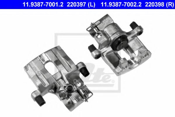 ATE 11.9387-7001.2 Тормозной суппорт для RENAULT LAGUNA II ER (Рено Лагуна 2 ер) ATE 11.9387-7001.2 Тормозной суппорт для RENAULT LAGUNA II ER (Рено Лагуна 2 ер)