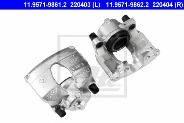 ATE 11.9571-9861.2 Тормозной суппорт для RENAULT LAGUNA II ER (Рено Лагуна 2 ер) ATE 11.9571-9861.2 Тормозной суппорт для RENAULT LAGUNA II ER (Рено Лагуна 2 ер)