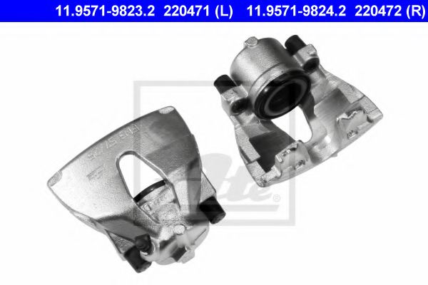 ATE 11.9571-9823.2 Тормозной суппорт для OPEL ADAM (Опель Адам) ATE 11.9571-9823.2 Тормозной суппорт для OPEL ADAM (Опель Адам)