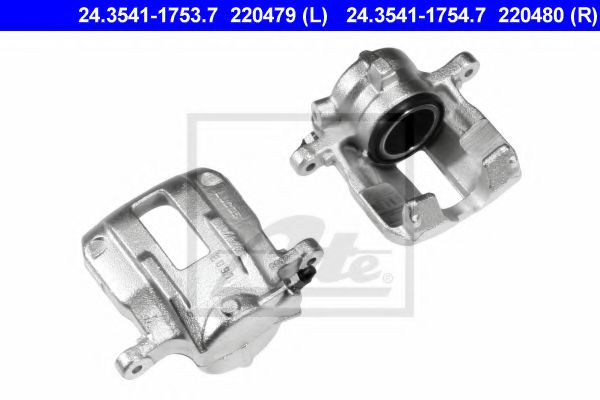 ATE 24.3541-1753.7 Тормозной суппорт для MERCEDES-BENZ A-CLASS (Мэрcэдэс-бэнз А класс) ATE 24.3541-1753.7 Тормозной суппорт для MERCEDES-BENZ A-CLASS (Мэрcэдэс-бэнз А класс)