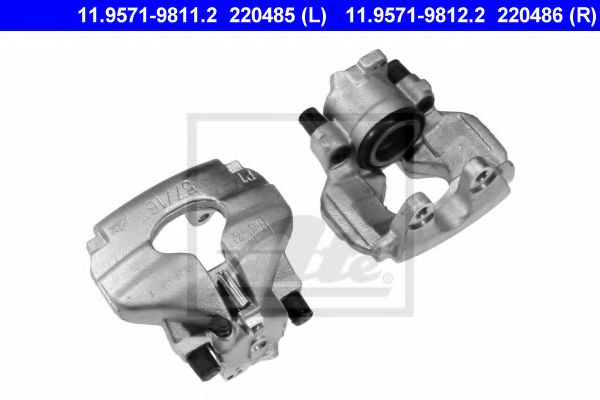 ATE 11.9571-9811.2 Тормозной суппорт для SEAT ALHAMBRA (Сеат Альхамбра) ATE 11.9571-9811.2 Тормозной суппорт для SEAT ALHAMBRA (Сеат Альхамбра)