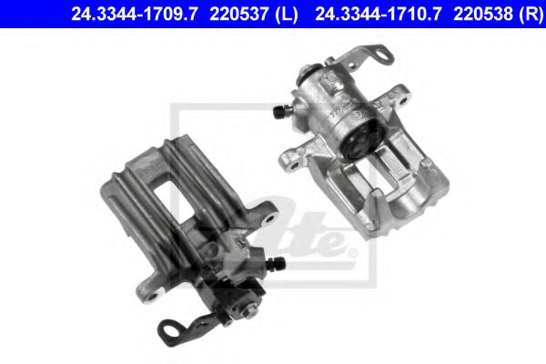 ATE 24.3344-1709.7 Тормозной суппорт для SEAT IBIZA IV (Сеат Ибица 4) ATE 24.3344-1709.7 Тормозной суппорт для SEAT IBIZA IV (Сеат Ибица 4)