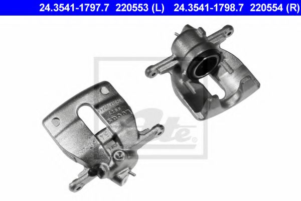 ATE 24.3541-1797.7 Тормозной суппорт для SEAT IBIZA V (Сеат Ибица 5) ATE 24.3541-1797.7 Тормозной суппорт для SEAT IBIZA V (Сеат Ибица 5)