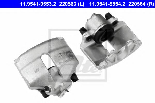 ATE 11.9541-9553.2 Тормозной суппорт для VOLKSWAGEN JETTA VI IV (Фольксваген Джетта 6 4) ATE 11.9541-9553.2 Тормозной суппорт для VOLKSWAGEN JETTA VI IV (Фольксваген Джетта 6 4)