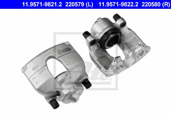 ATE 11.9571-9821.2 Тормозной суппорт для TOYOTA AVENSIS (Тойота/тоета Авенсис) ATE 11.9571-9821.2 Тормозной суппорт для TOYOTA AVENSIS (Тойота/тоета Авенсис)