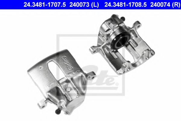 ATE 24.3481-1707.5 Тормозной суппорт для PEUGEOT 405 II (Пежо 405 2) ATE 24.3481-1707.5 Тормозной суппорт для PEUGEOT 405 II (Пежо 405 2)