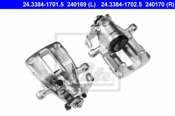 ATE 24.3384-1701.5 Тормозной суппорт для AUDI 90 (Ауди 90) ATE 24.3384-1701.5 Тормозной суппорт для AUDI 90 (Ауди 90)