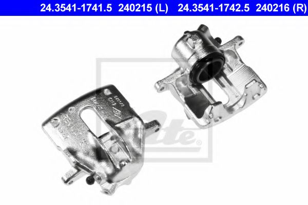 ATE 24.3541-1741.5 Тормозной суппорт для RENAULT LAGUNA I (Рено Лагуна 1) ATE 24.3541-1741.5 Тормозной суппорт для RENAULT LAGUNA I (Рено Лагуна 1)