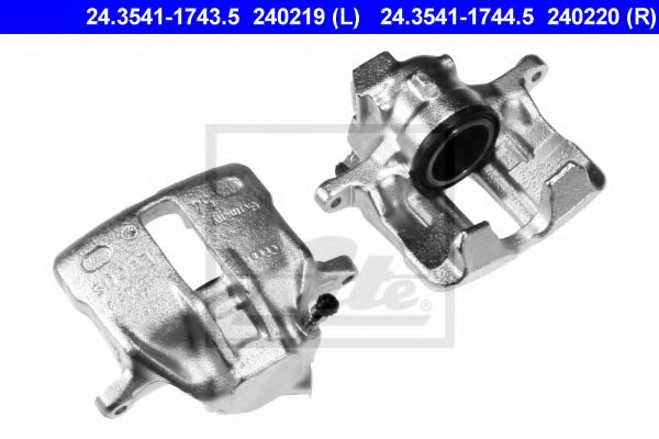 ATE 24.3541-1743.5 Тормозной суппорт для AUDI 90 (Ауди 90) ATE 24.3541-1743.5 Тормозной суппорт для AUDI 90 (Ауди 90)