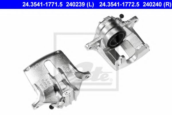 ATE 24.3541-1771.5 Тормозной суппорт для PEUGEOT 207 (Пежо 207) ATE 24.3541-1771.5 Тормозной суппорт для PEUGEOT 207 (Пежо 207)