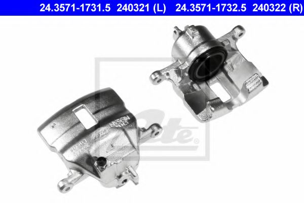 ATE 24.3571-1731.5 Тормозной суппорт для NISSAN PULSAR VII (Ниссан Пулсар v2) ATE 24.3571-1731.5 Тормозной суппорт для NISSAN PULSAR VII (Ниссан Пулсар v2)