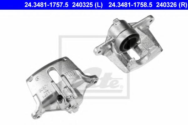 ATE 24.3481-1757.5 Тормозной суппорт для SUZUKI WAGON R (Сузуки Вагон р) ATE 24.3481-1757.5 Тормозной суппорт для SUZUKI WAGON R (Сузуки Вагон р)