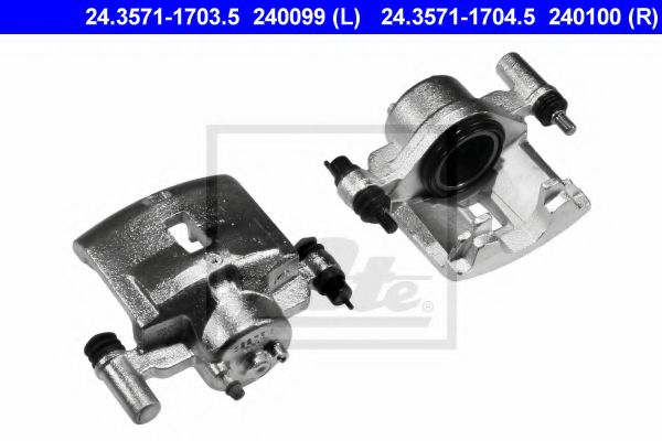 ATE 24.3571-1703.5 Тормозной суппорт для MAZDA TELSTAR IV (Мазда Тэлстар иv) ATE 24.3571-1703.5 Тормозной суппорт для MAZDA TELSTAR IV (Мазда Тэлстар иv)