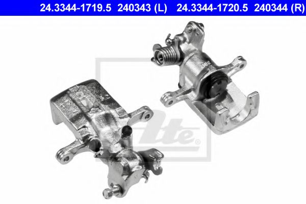 ATE 24.3344-1719.5 Тормозной суппорт для NISSAN ALMERA I (Ниссан Альмера 1) ATE 24.3344-1719.5 Тормозной суппорт для NISSAN ALMERA I (Ниссан Альмера 1)