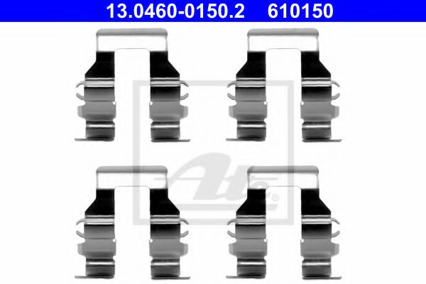 ATE 13.0460-0150.2 Комплектующие, колодки дискового тормоза для MITSUBISHI CHALLENGER (Митсубиши/митсубиси Чаллэнгэр) ATE 13.0460-0150.2 Комплектующие, колодки дискового тормоза для MITSUBISHI CHALLENGER (Митсубиши/митсубиси Чаллэнгэр)