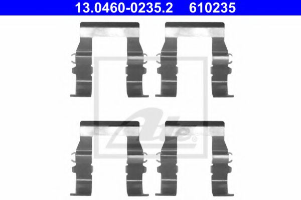 ATE 13.0460-0235.2 Комплектующие, колодки дискового тормоза для MITSUBISHI PAJERO III (Митсубиши/митсубиси Паджеро 3) ATE 13.0460-0235.2 Комплектующие, колодки дискового тормоза для MITSUBISHI PAJERO III (Митсубиши/митсубиси Паджеро 3)