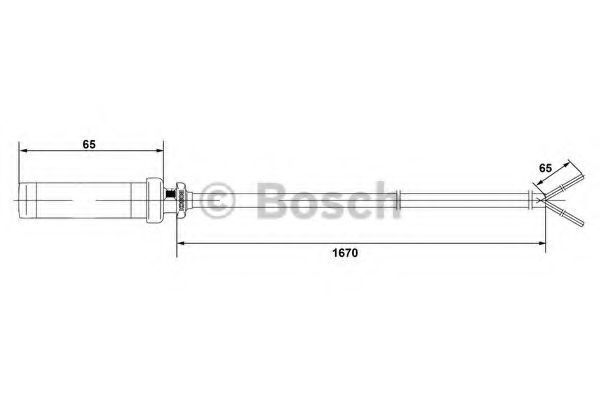 BOSCH 0 265 004 010 Датчик, частота вращения колеса для VOLKSWAGEN LT 28-35 II (Фольксваген Лт 28-35 2) BOSCH 0 265 004 010 Датчик, частота вращения колеса для VOLKSWAGEN LT 28-35 II (Фольксваген Лт 28-35 2)