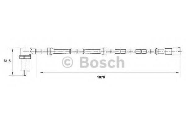 BOSCH 0 265 006 139 Датчик, частота вращения колеса для FIAT PUNTO (Фиат Пунто) BOSCH 0 265 006 139 Датчик, частота вращения колеса для FIAT PUNTO (Фиат Пунто)