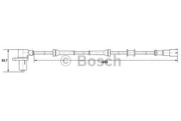 BOSCH 0 265 006 212 Датчик, частота вращения колеса передний мост для FIAT TEMPRA (Фиат Тэмпра) BOSCH 0 265 006 212 Датчик, частота вращения колеса передний мост для FIAT TEMPRA (Фиат Тэмпра)