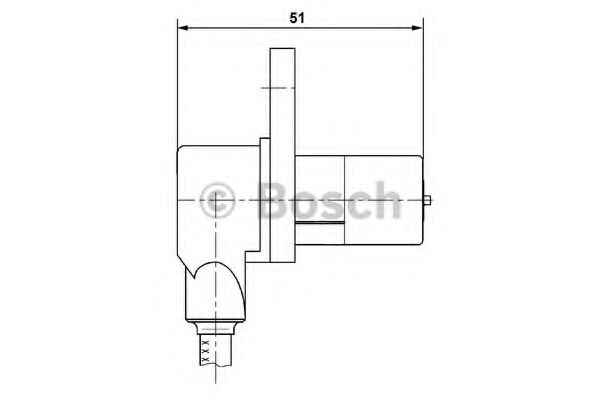 BOSCH 0 265 006 232 Датчик, частота вращения колеса справа для NISSAN PRIMERA (Ниссан Примера) BOSCH 0 265 006 232 Датчик, частота вращения колеса справа для NISSAN PRIMERA (Ниссан Примера)
