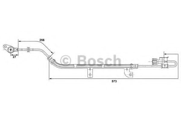 BOSCH 0 265 006 237 Датчик, частота вращения колеса для NISSAN PRIMERA (Ниссан Примера) BOSCH 0 265 006 237 Датчик, частота вращения колеса для NISSAN PRIMERA (Ниссан Примера)