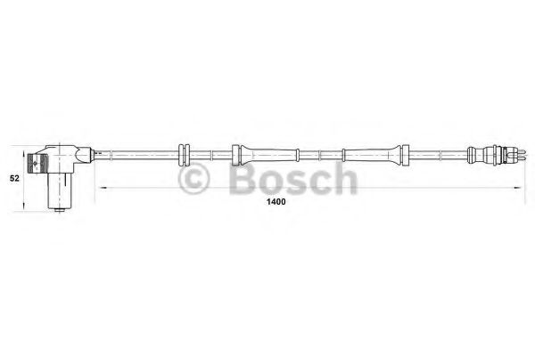 BOSCH 0 265 006 427 Датчик, частота вращения колеса для CITROËN JUMPER (CитроËн Жумпэр) BOSCH 0 265 006 427 Датчик, частота вращения колеса для CITROËN JUMPER (CитроËн Жумпэр)