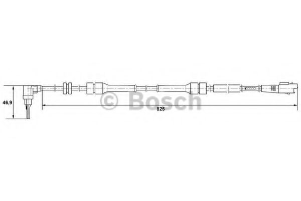BOSCH 0 265 007 084 Датчик, частота вращения колеса для LANCIA PHEDRA (Лансиа/лянча Федра) BOSCH 0 265 007 084 Датчик, частота вращения колеса для LANCIA PHEDRA (Лансиа/лянча Федра)
