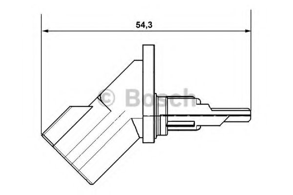 BOSCH 0 265 007 879 Датчик, частота вращения колеса для FORD (Форд) BOSCH 0 265 007 879 Датчик, частота вращения колеса для FORD (Форд)