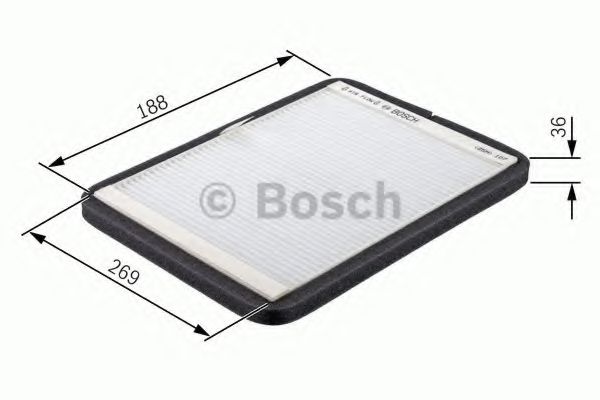 BOSCH 1 987 431 159 Фильтр, воздух во внутренном пространстве для VOLVO FL 12 (Вольво Фл 12) BOSCH 1 987 431 159 Фильтр, воздух во внутренном пространстве для VOLVO FL 12 (Вольво Фл 12)