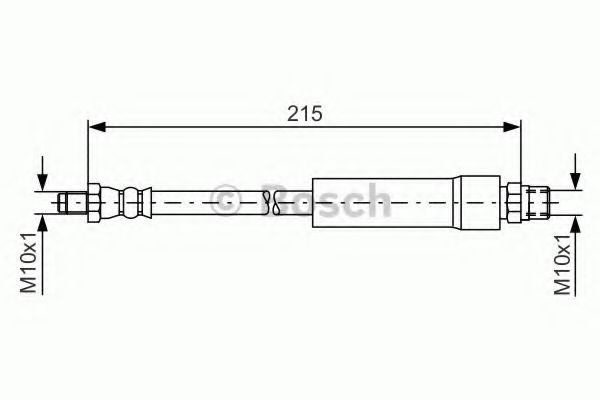 BOSCH 1 987 476 142 Тормозной шланг задний мост для AUDI 90 (Ауди 90) BOSCH 1 987 476 142 Тормозной шланг задний мост для AUDI 90 (Ауди 90)