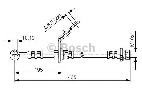 BOSCH 1 987 476 187 Тормозной шланг для HONDA ACCORD VII (Хонда Аккорд 7) BOSCH 1 987 476 187 Тормозной шланг для HONDA ACCORD VII (Хонда Аккорд 7)